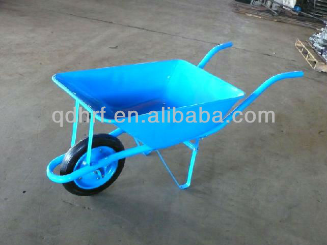 Metal Frame Hand Trolley Cart with One Air Wheel Wb2500