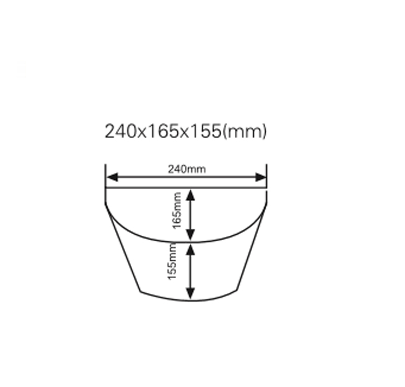 Colorful Bicycle Front Basket for Kids Bike (HBK-172)