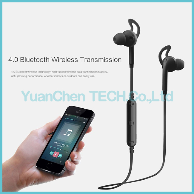 A610bl Wireless Sports Stereo Earphones Bluetooth 4.0 Noise Isolation Earphones