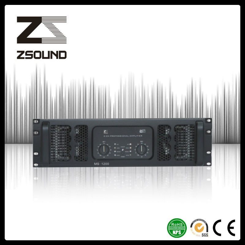 High Quality 1200W Professional Power Amplifier