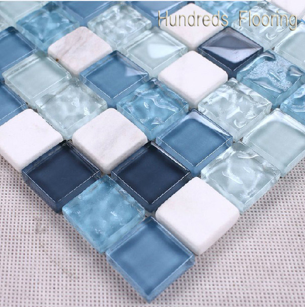 Floor&Wall Mosaic/Crystal and Stone Mosaic/Glass Mosaic/Mosaic Tile (HGM212)