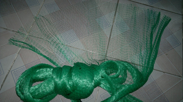 Extruded Green Bird Nets, 0.025$/Sqm