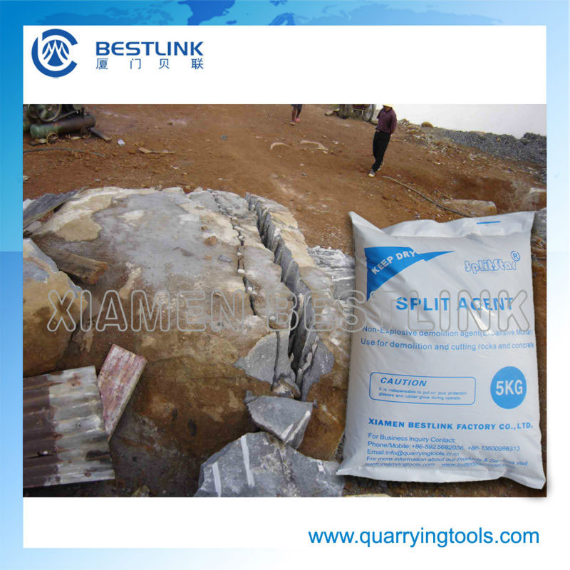 Safe Soundless Non Explosive Rock Blasting Stone Cracking Chemical Powder