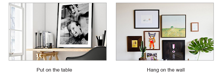 Hot Sell Plug-in Design Metal Photo Frame for Wunderboard HD Aluminum Photo Panels