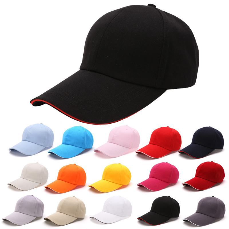 High Quality Blank Cotton Baseball Cap with Custom Your Logo