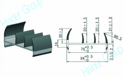 Chinese Standard Door Seal for Trailer