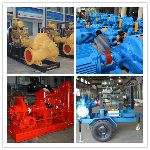 Single-Stage Double-Suction Spilt Casing Pump, High Flowrate Pump