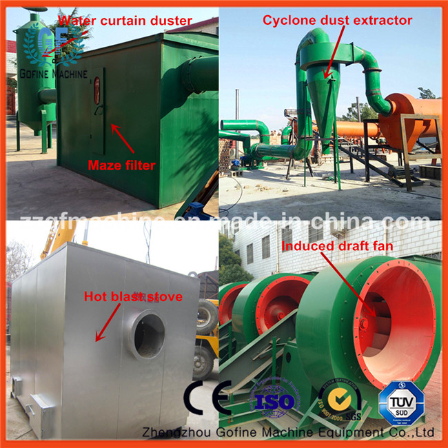 Poultry Manure Rotary Drying Fertilizer Machine