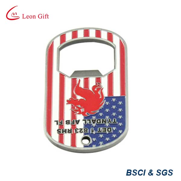 Dog Tag Metal Bottle Opener Promotion