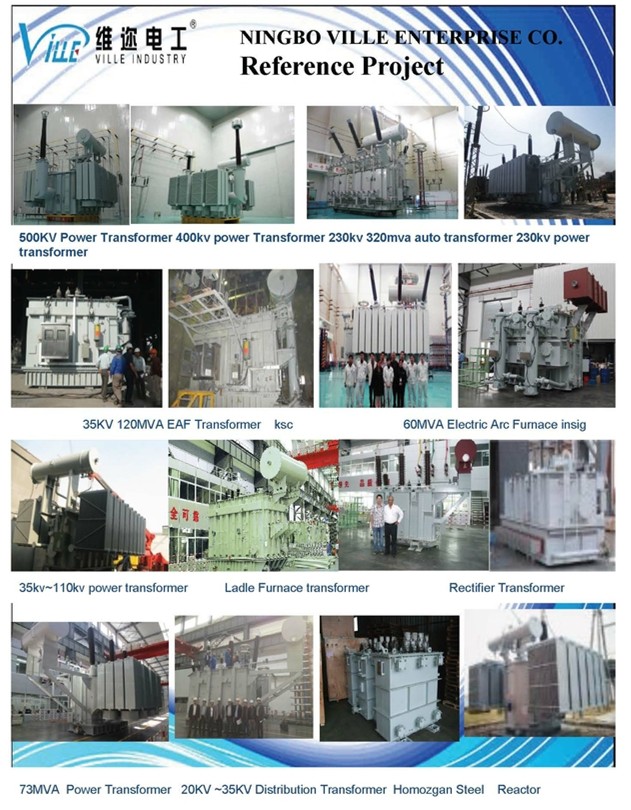 Electric Arc Furnace Transformer /Power Supply Transformer Power Distribution Transmission