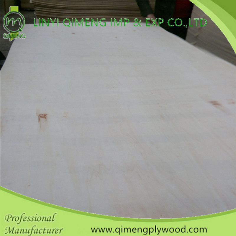 Linyi Qimeng Supply 3mm Poplar Plywood with Good Quality