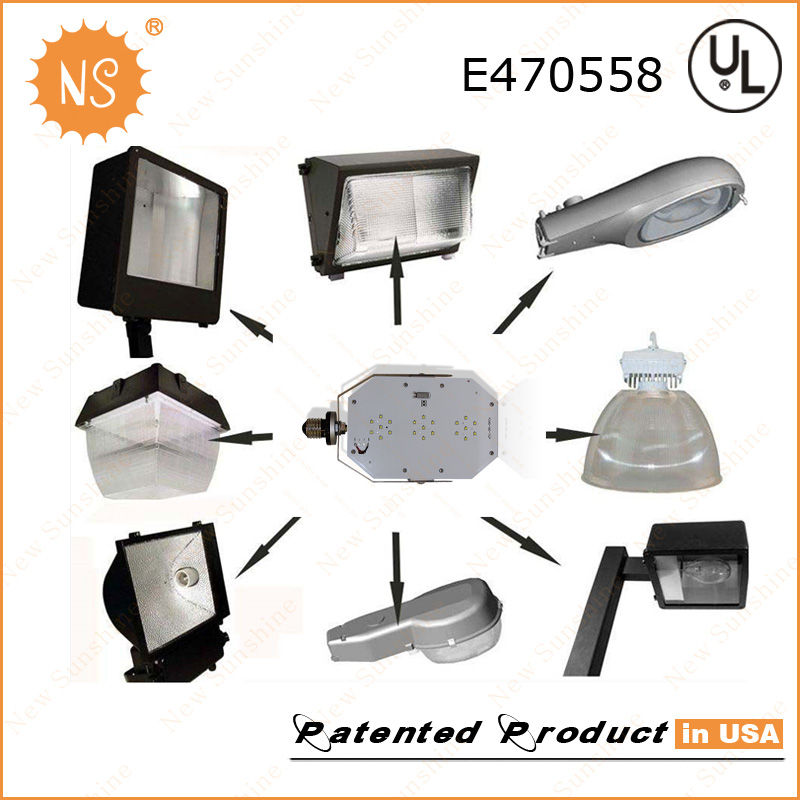 Thermal Management 80W Outdoor LED Retrofit Light