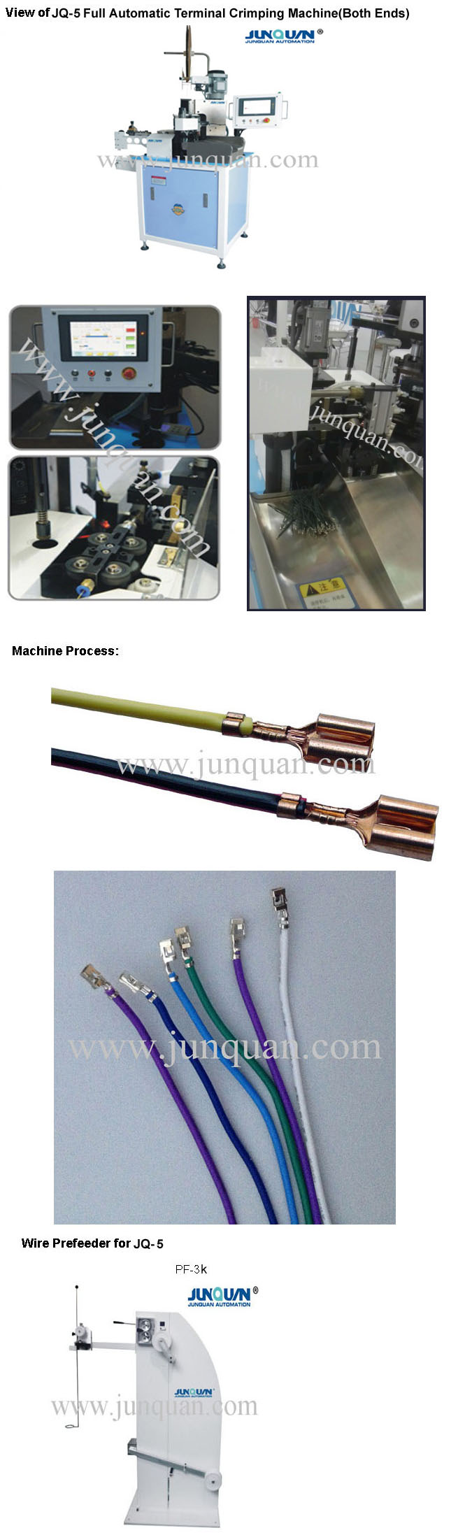 Fully Automatic Crimping Machine(one end) (JQ-5)