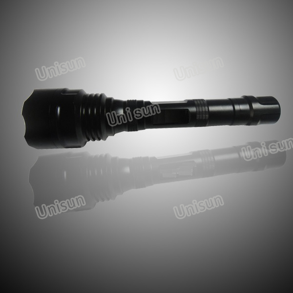 10W Green Rechargeable LED Flashlight for Hunting