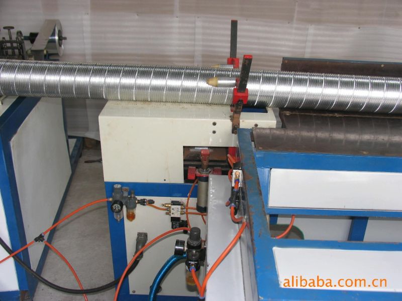 Spiral Flexible Aluminum Foil Duct Machine (ATM-300)