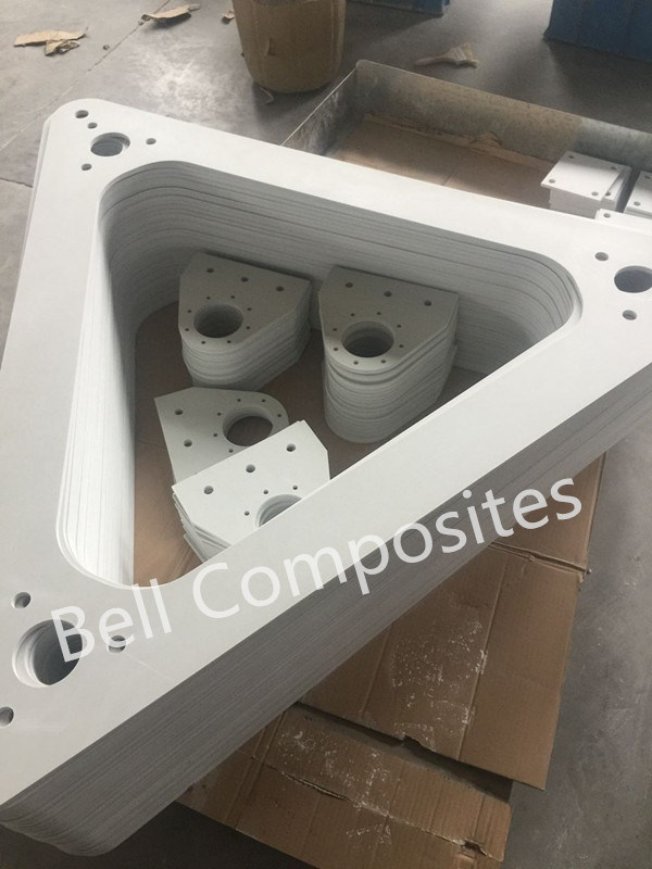 Bell Customzied FRP Pultruded Profiles, FRP Basement, Fiberglass Profiles.