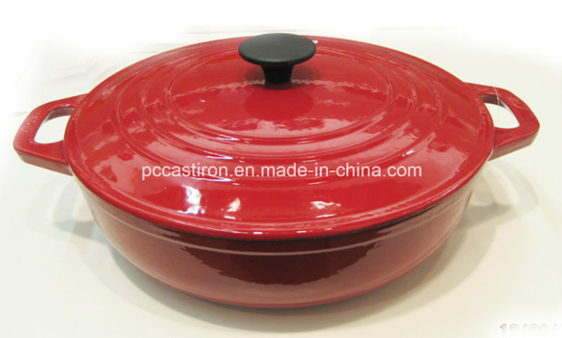 Enamel Cast Iron Dutch Oven Supplier China Size 29X7cm