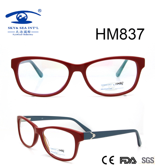 2016 New Design Acetate Glasses Frame (HM837)