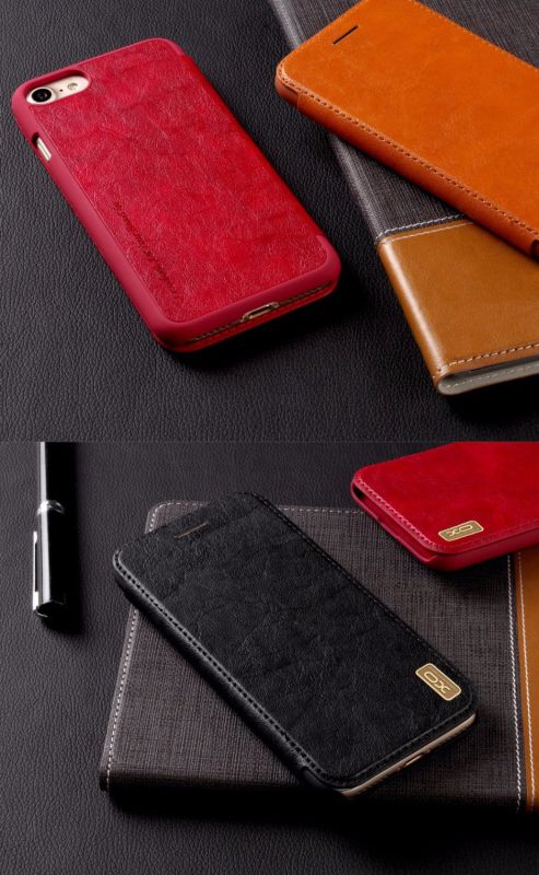 Flip PU Phone Bag Protective Leather Cover Case for iPhone 6/7 iPhone 6/7 Plus