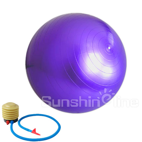 Exercise Ball (Multiple Sizes) for Fitness Balance & Yoga