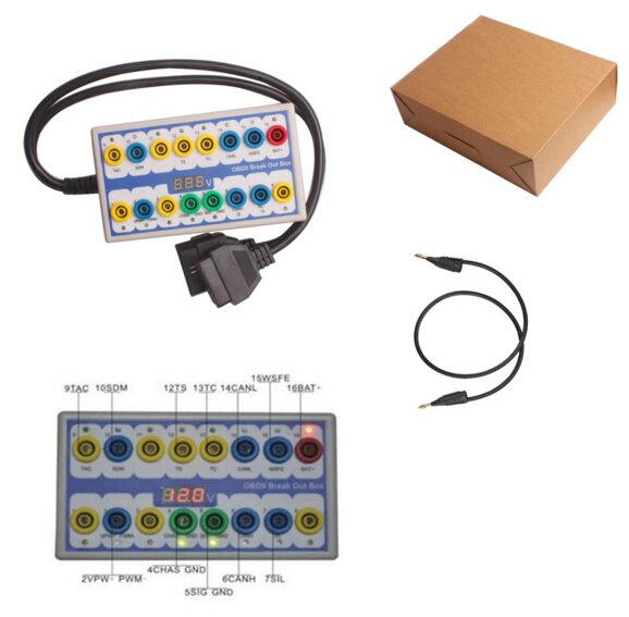 OBD-II Protocol Detector & Break out Box