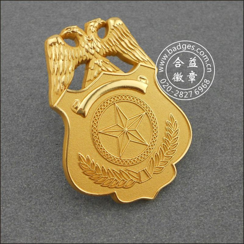 Military Badge Custom Cop Badge Security Badge (GZHY-KA-020)