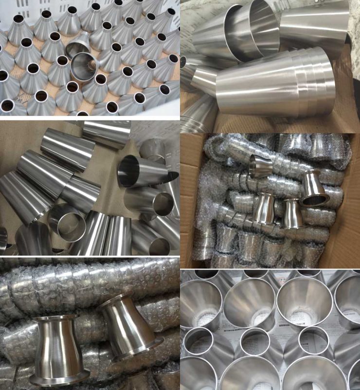 Stainless Steel Sanitary Clamped End Con Reducer (JN-FT6006)