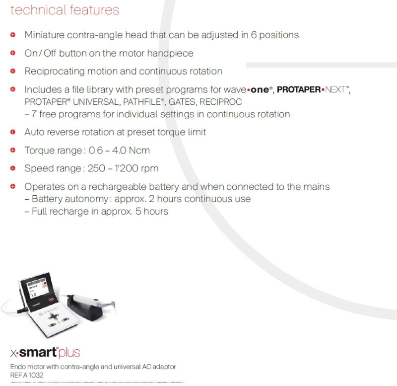 Original Dentsply X-Smart Plus Endo Motor