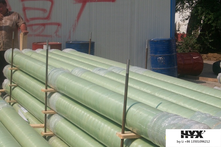 Polyurethane Material Adopt FRP Pipe for Heat Supply System of City & Factory