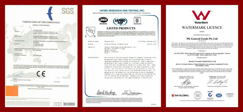 Washdown Close Coupled Toilet with Watermark Certification (A-6011)