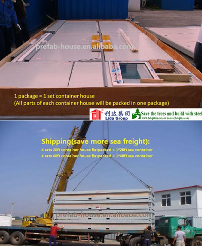 Ten Years of Professional Manufacture 20FT Container House for Sale