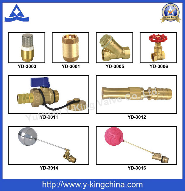 1/2 Inch-4 Inch Brass Horizontal Check Valve (YD-3009)