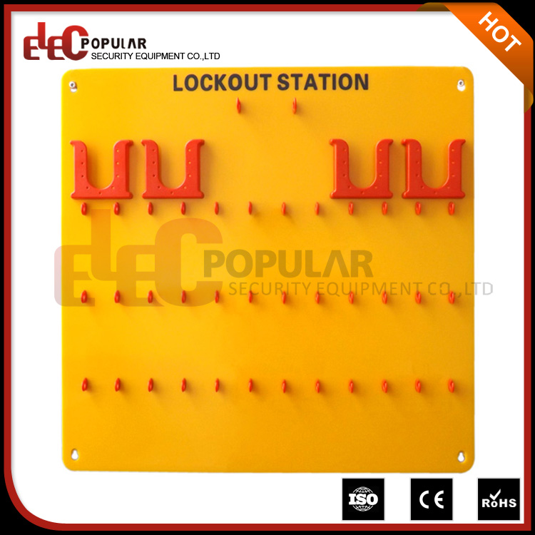 Elecpopular New Multi-Purpose Electrical Lockout Tagout Board with 36 Locks Kit/Station