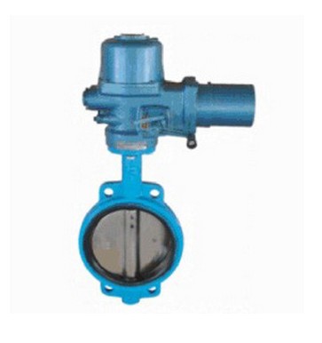 Electric Wafer Type Soft Seal Butterfly Valve