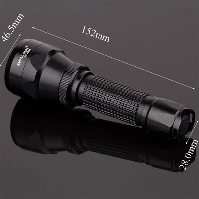 Tail Switch 1X18650 A606 Flashlight