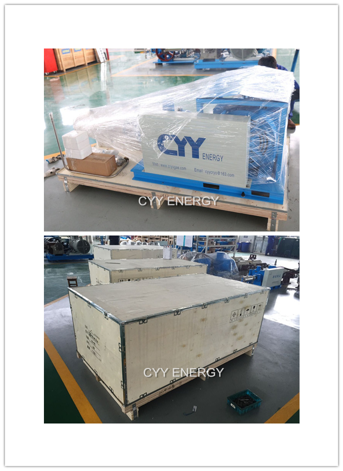 Cyyp 59 Uninterrupted Service Large Flow and High Pressure LNG Liquid Oxygen Nitrogen Argon Multiseriate Piston Pump