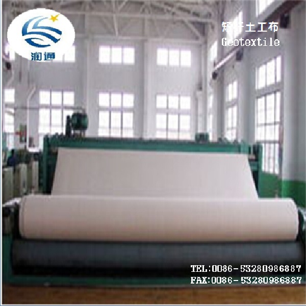 Manufacturer PP Pet Short Fiber Geotextile Buliding Material