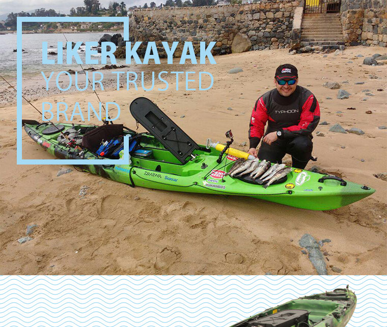 Single Seat Kayak Fishing, Motor Available to Install