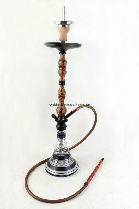 China New Shisha Narghile Smoking Pipe Wood Hookah