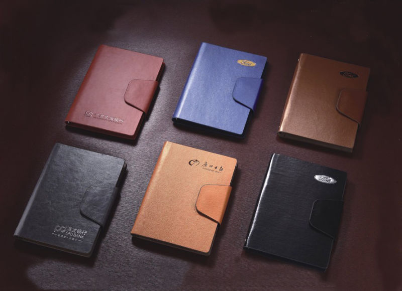 Professional Manufacture of High Quality PU Leather Notebook