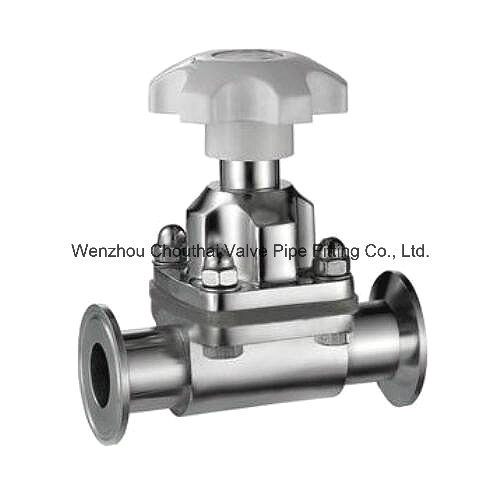 Santhai Manual Diaphragm Valve with Clamped End