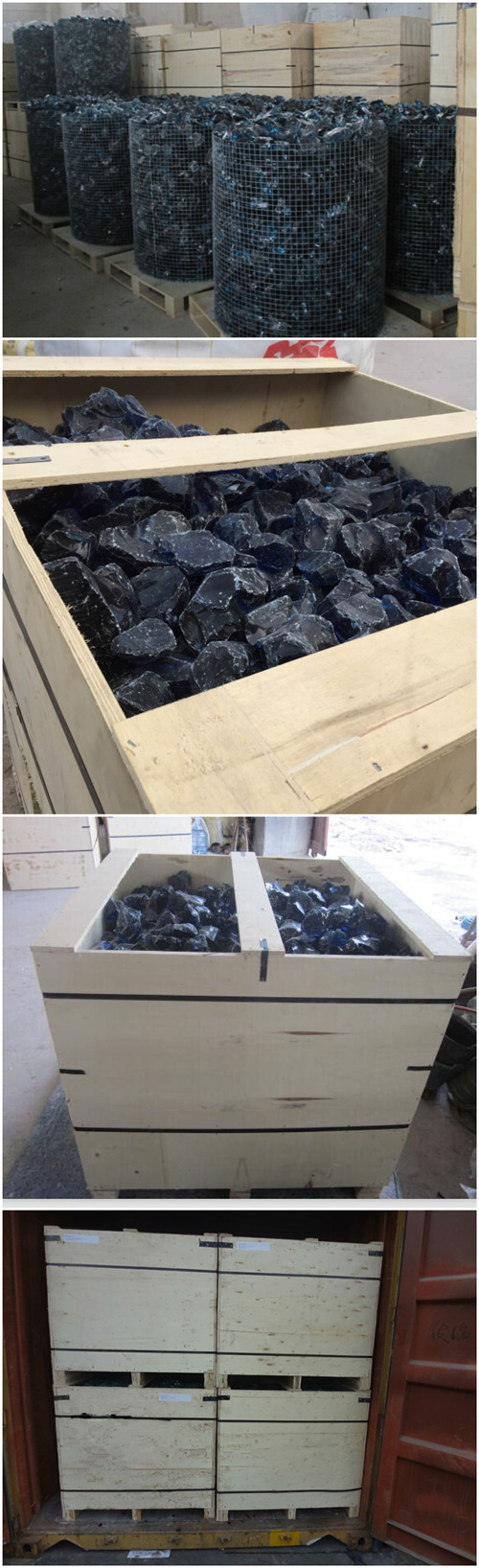 China Wholesale Colored Slag Glass Rock