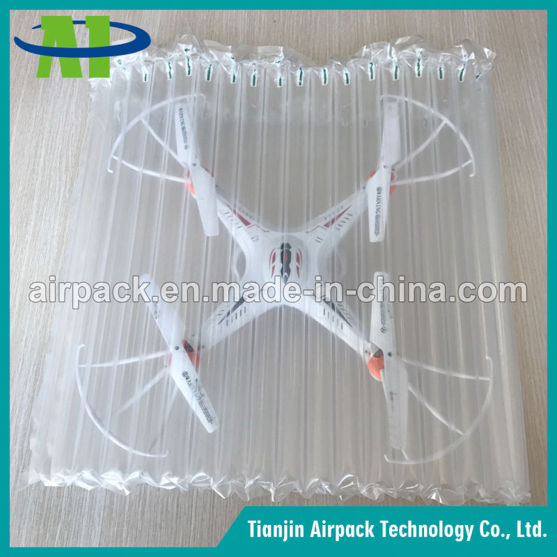 Protective Transparent PE Air Column Cushion Bag for Commodity