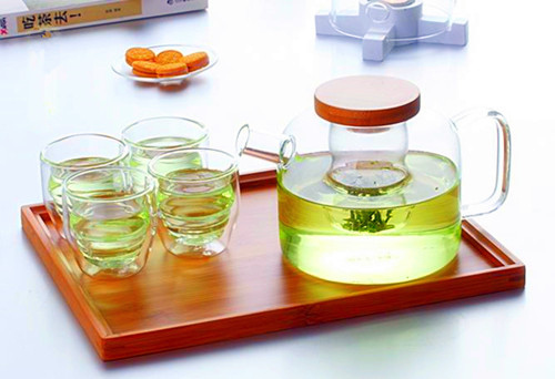 Prime Quality Glass Tea Pot Tea Set with Filter