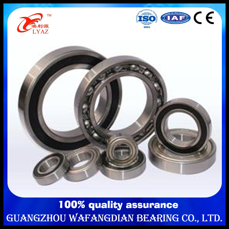 High Performance Hgf Brand Deep Groov Ball Bearing 6200 10*30*9 mm