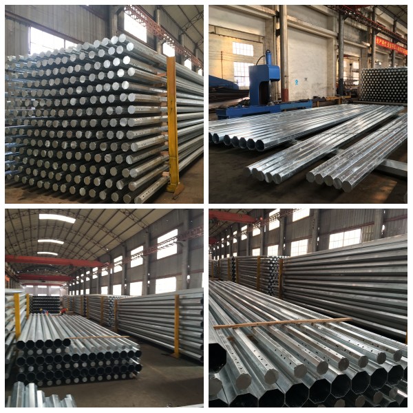 10kv Transmission Line Steel Pole