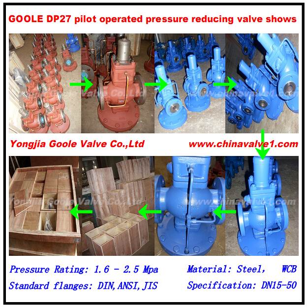 Dp27 Pilot Operated Pressure Reducing Valve