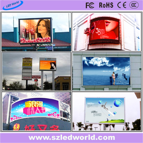 Outdoor/Indoor High Brightness LED Display Screen for Advertising (P6, P8, P10, P16 Video panel)