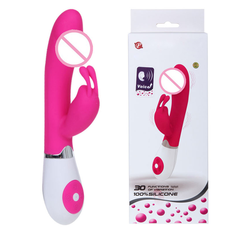 Rabbit Vibrators G-Spot Dildo Sex Toys for Women Ij-S10107