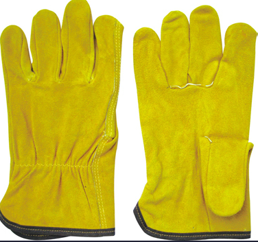 Golden Cow Split Leather Straight Thumb Driver Glove-9201